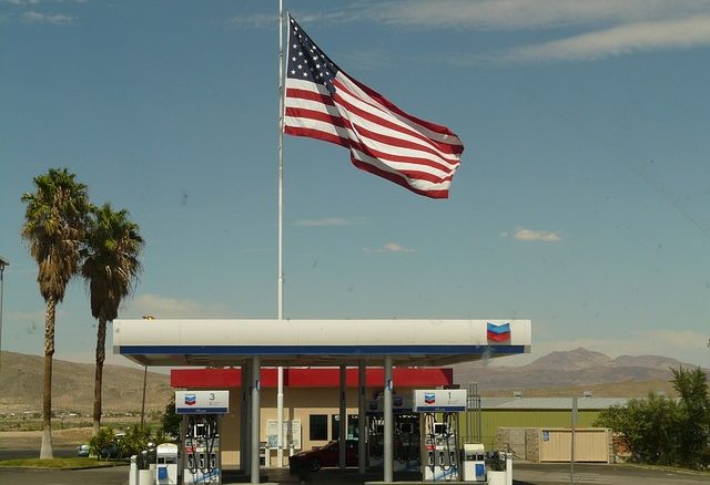 Tankstelle in den USA