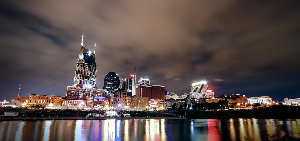 Skyline von Nashville, Tennessee