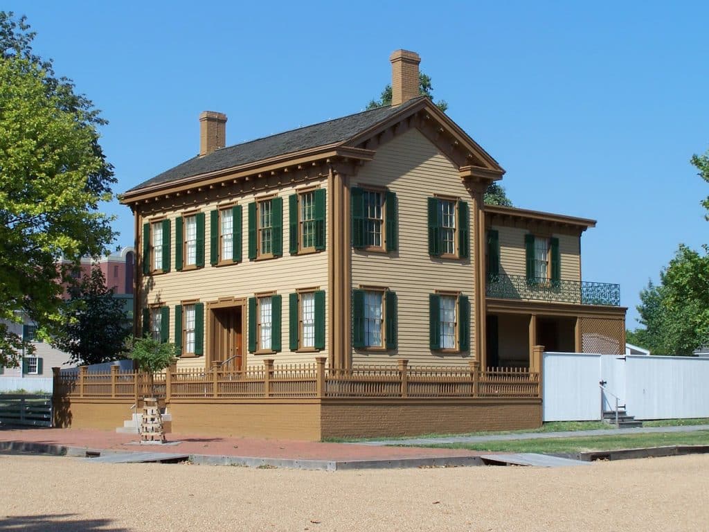 Lincoln Home National Historic Site in Springfield, Illinois